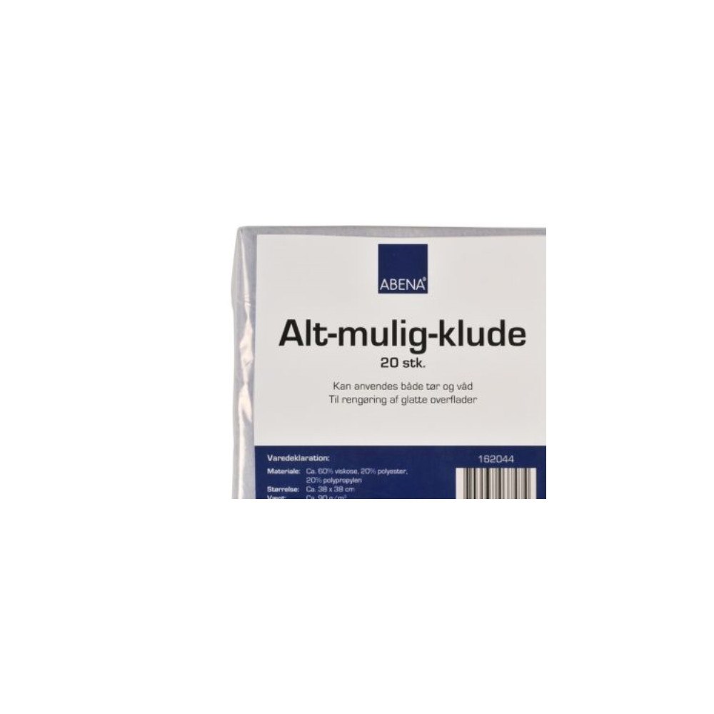 Abena Abena alt mulig klude 38x38cm