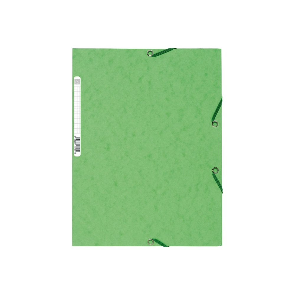 EXACOMPTA Exacompta Nature Future - 3-flikhållare - för A4 - kapacitet: 250 ark - marmorerat ljusgrön