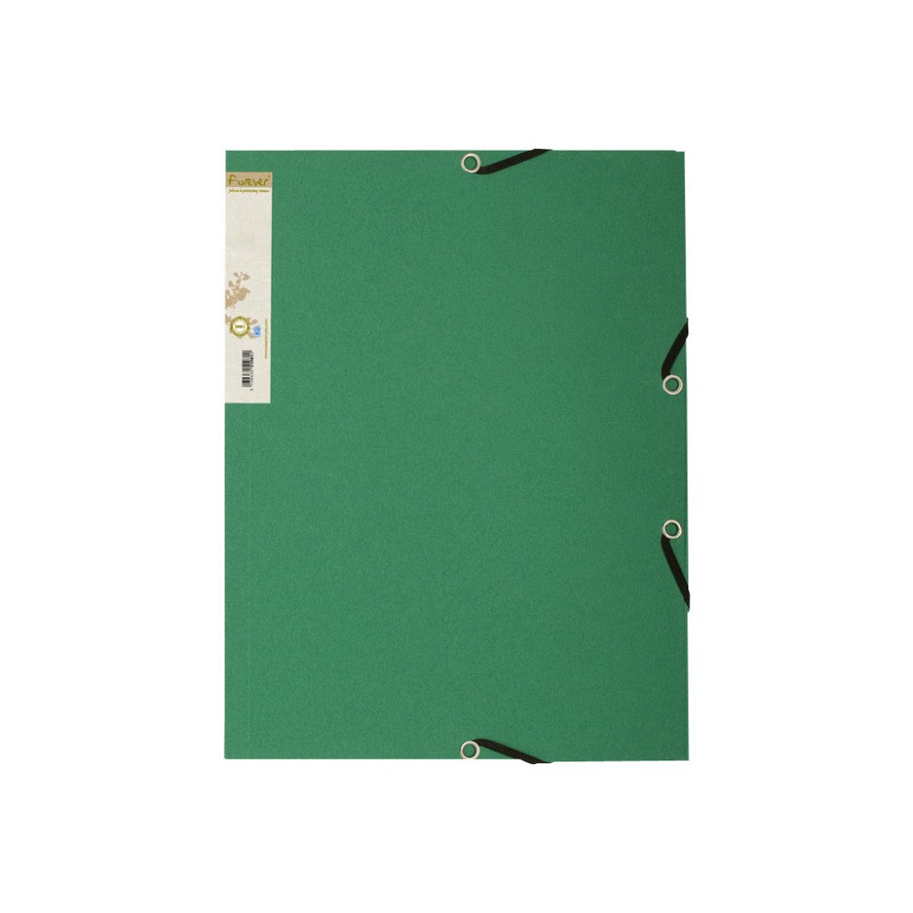 EXACOMPTA Exacompta Forever - 3-flikhållare - för A4 - mörkgrön