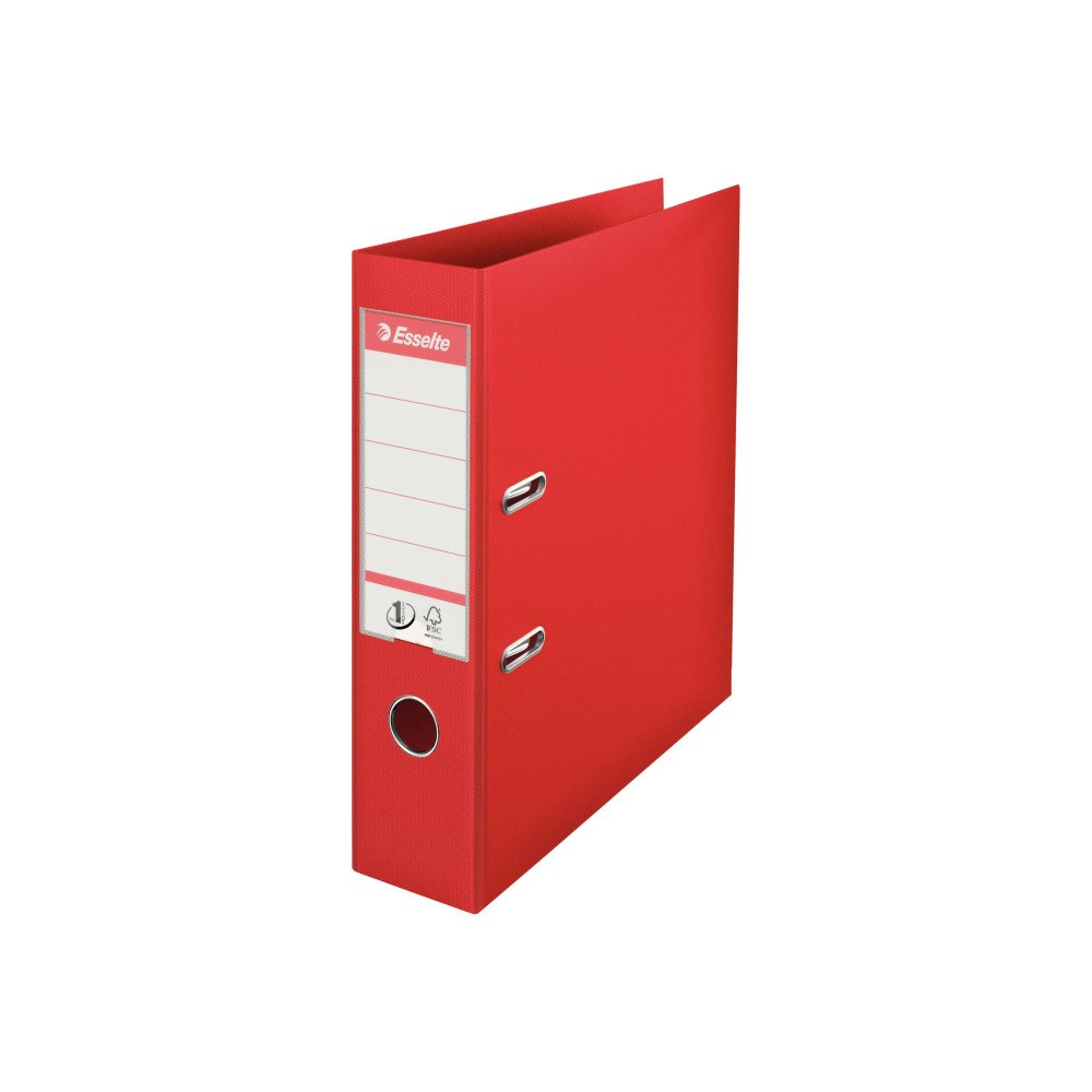 ESSELTE Esselte No.1 - spakbågesfil - för A4 - kapacitet: 500 ark - röd