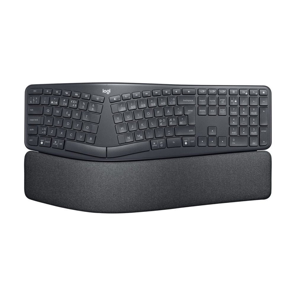 Logitech Logitech Ergo Series ERGO K860 for Business - tangentbord full size - QWERTY - USA, internationellt - grafit Inmatningse...