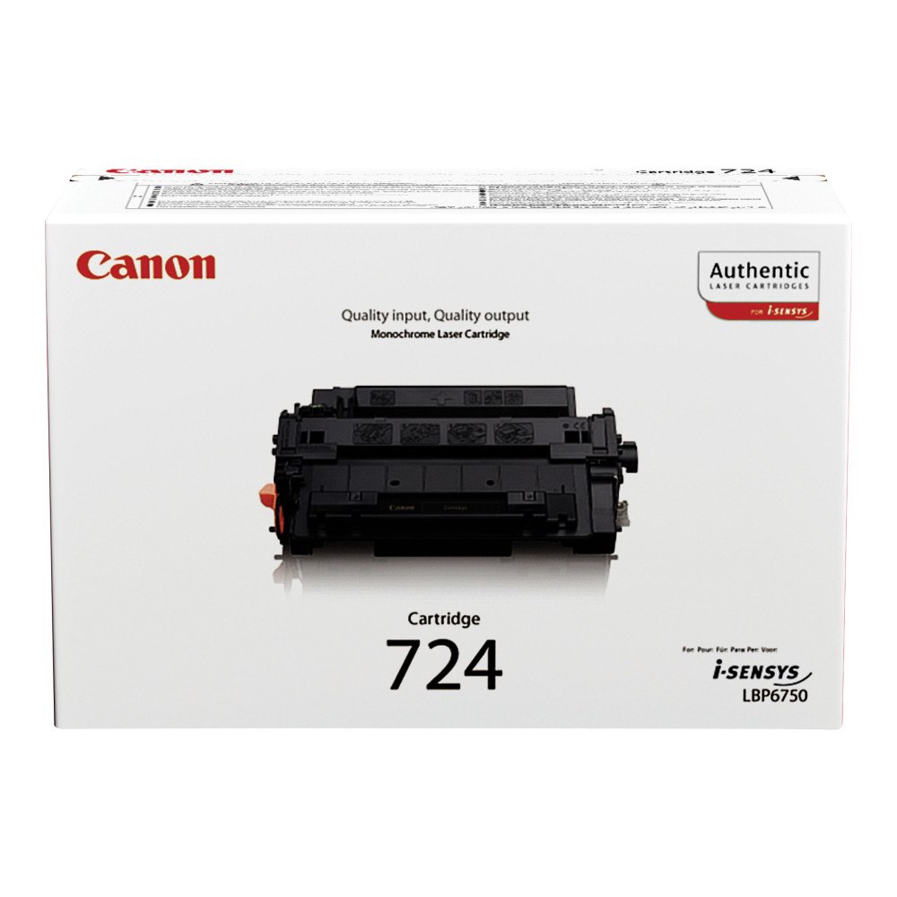 CANON Canon CRG-724 - svart - original - tonerkassett