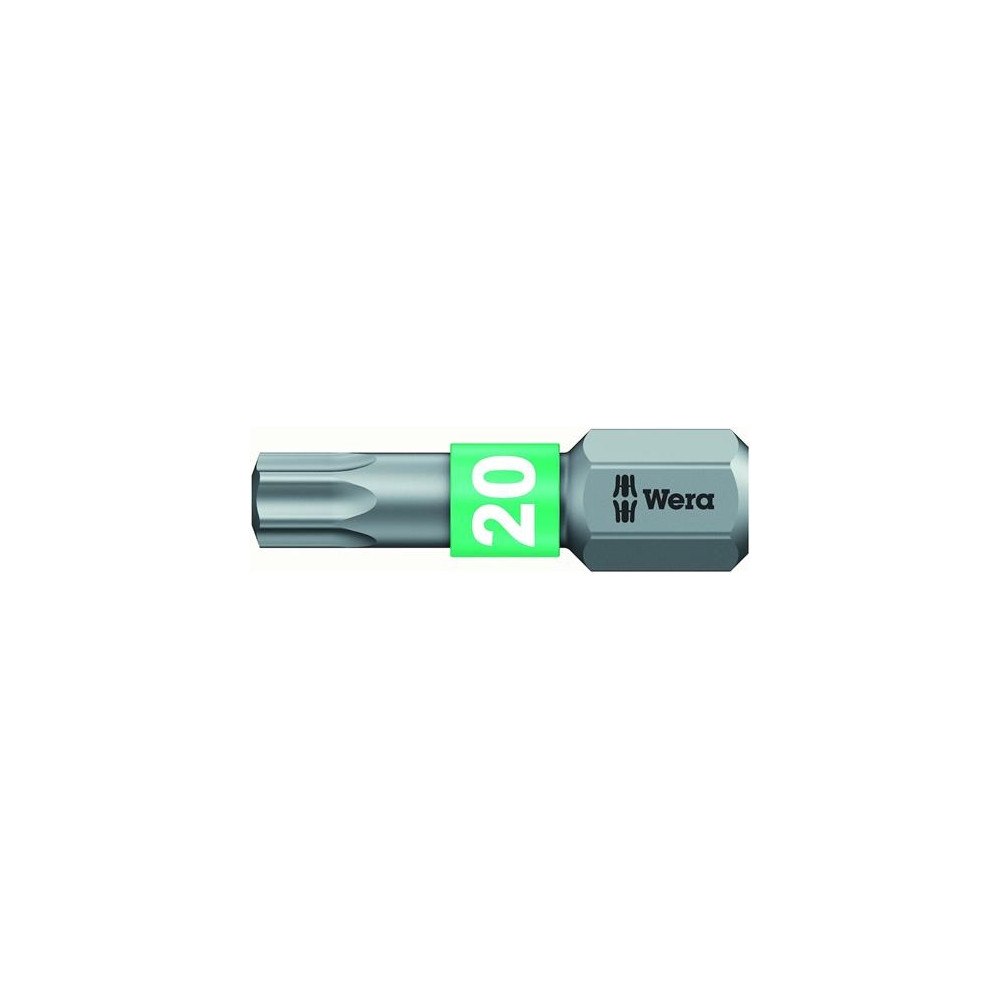 Wera Wera Bit T20 L.25mm BiTor 867/1BTZ hårdför WERA-drivenhet C6...