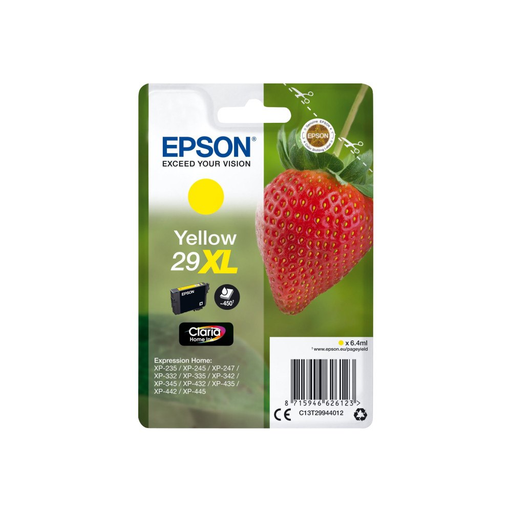 EPSON Epson 29XL - XL - gul - original - bläckpatron