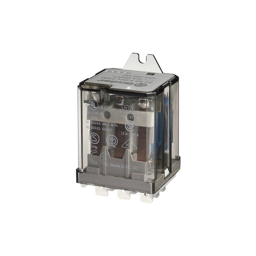 FINDER Finder 62.83.9.220.4009 Stikrelæ 220 V/DC 16 A 3 x omskifter...