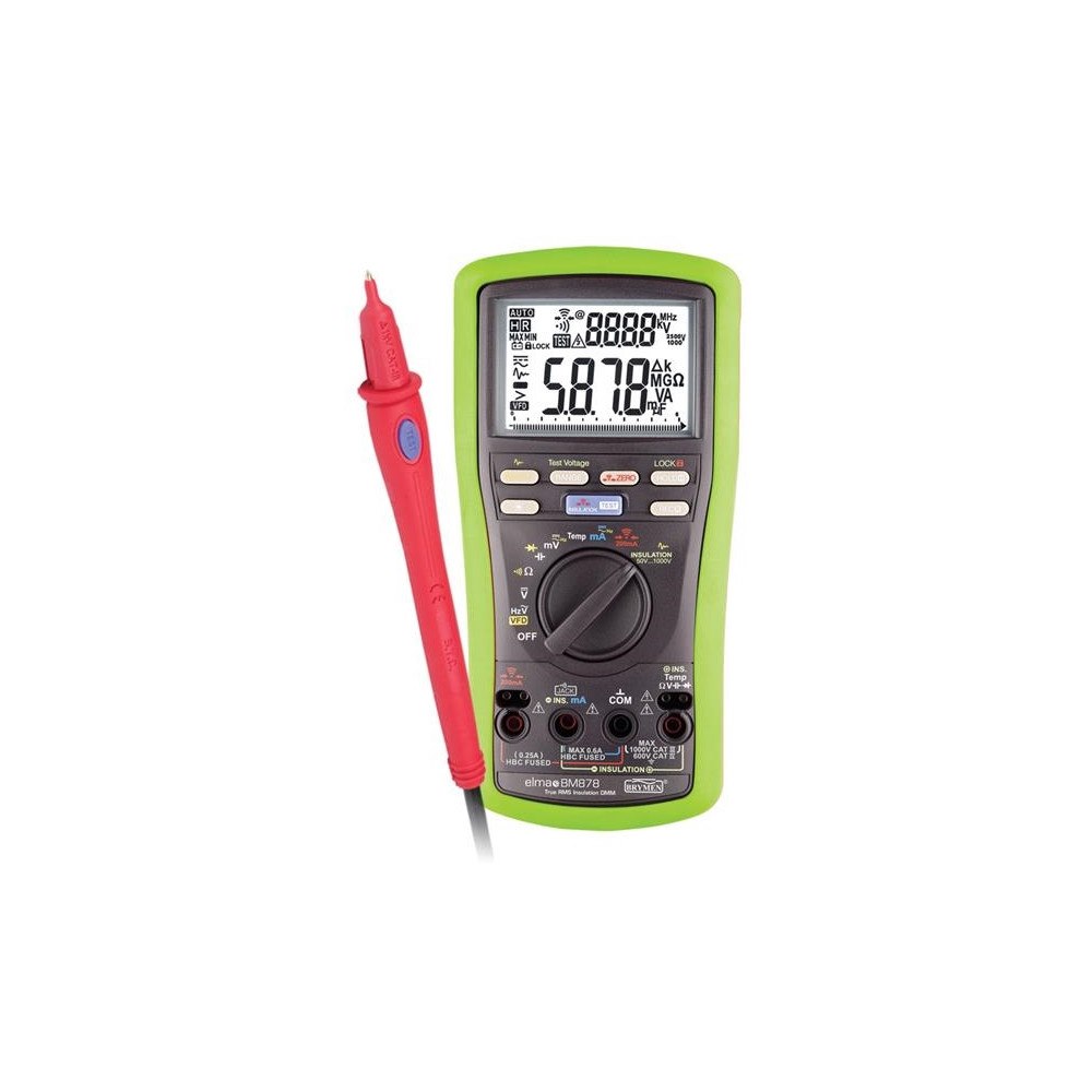 ELMA INSTRUMENTS ELMA INSTRUMENTS Elma BM878 Isolationsmultimeter med remote...