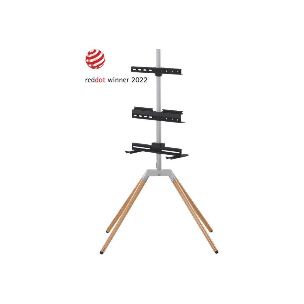 OneforAll One For All WM 7476 ställ - stativ - för platt panel - ek, silvergrå