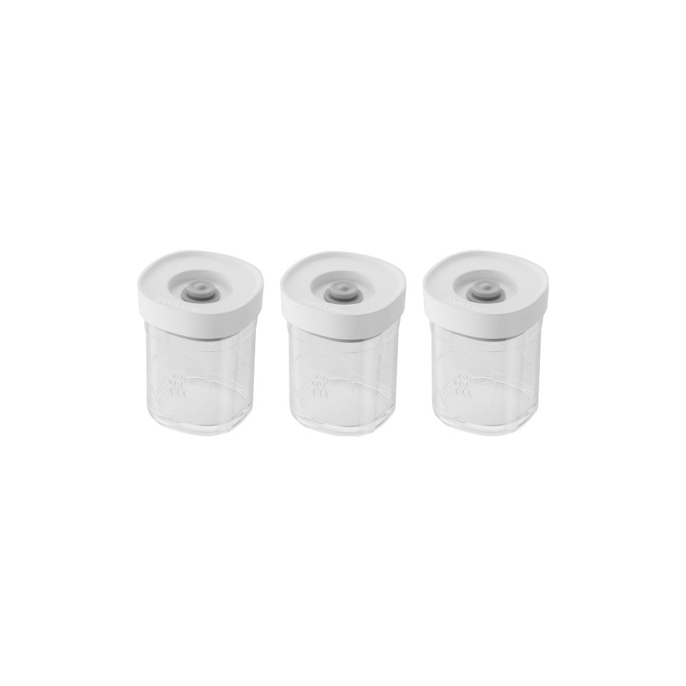 Zwilling ZWILLING Fresh & Save Cube Set XS3 transparent-vit. Innehåll...