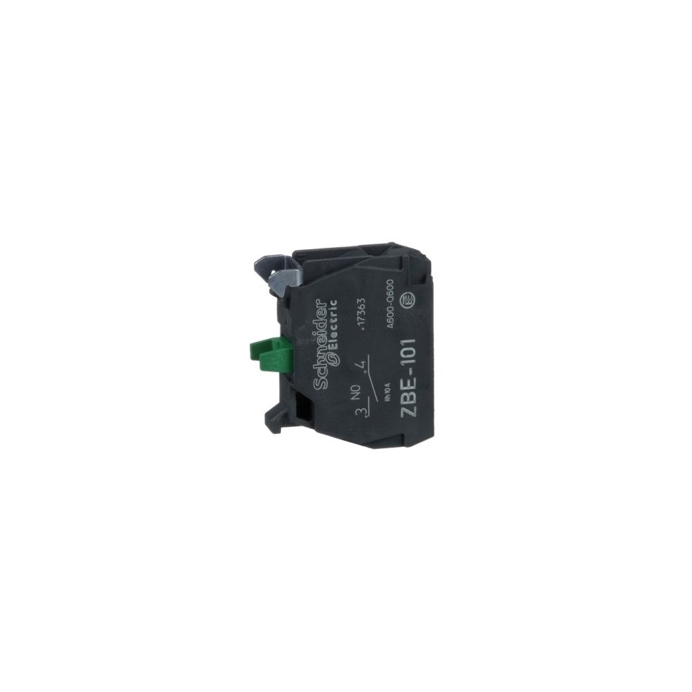SCHNEIDER ELECTRIC Schneider Electric ZBE101, Kontaktor, Svart, IP20, CCC UL DN...