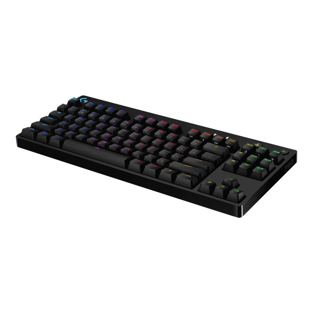 Logitech Logitech Pro - tangentbord - QWERTY - brittisk - svart Inmatningsenhet