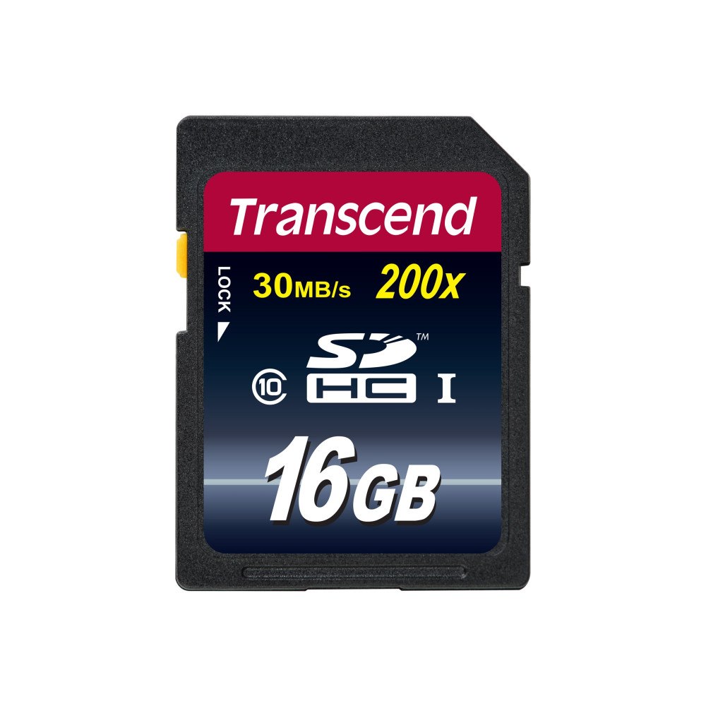 Transcend Information Transcend - flash-minneskort - 16 GB - SDHC