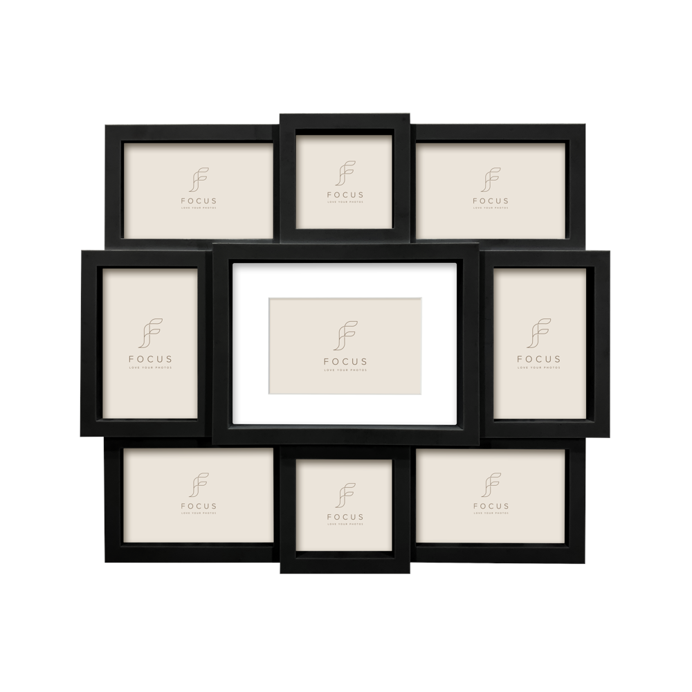 FOCUS Focus Collage 9 Pictures Black