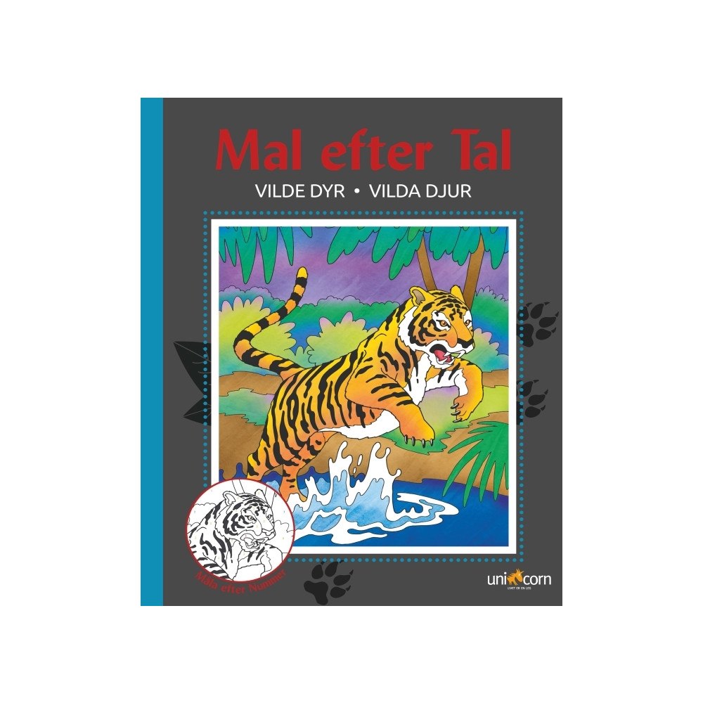 Forlaget Unicorn Färglägg med siffror