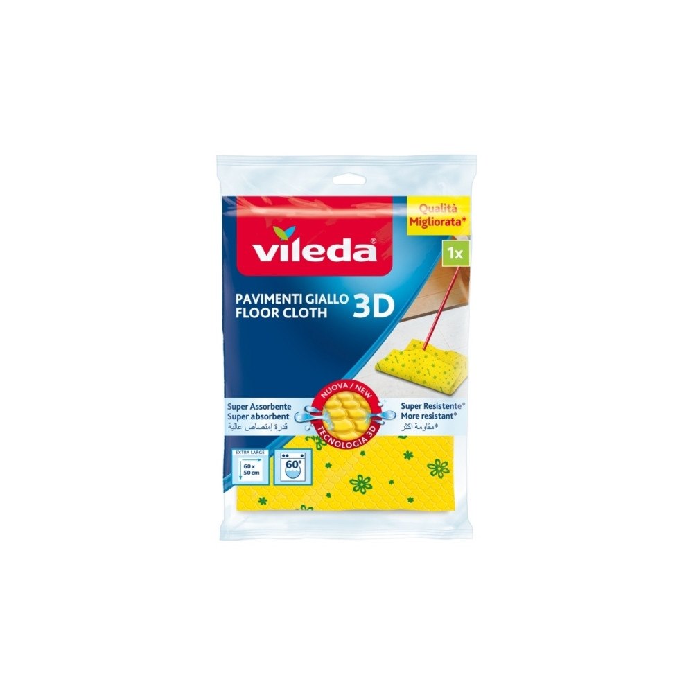 Vileda Vileda 4003790000126, Polyester, Polypropen (PP), Viskos, Gu...