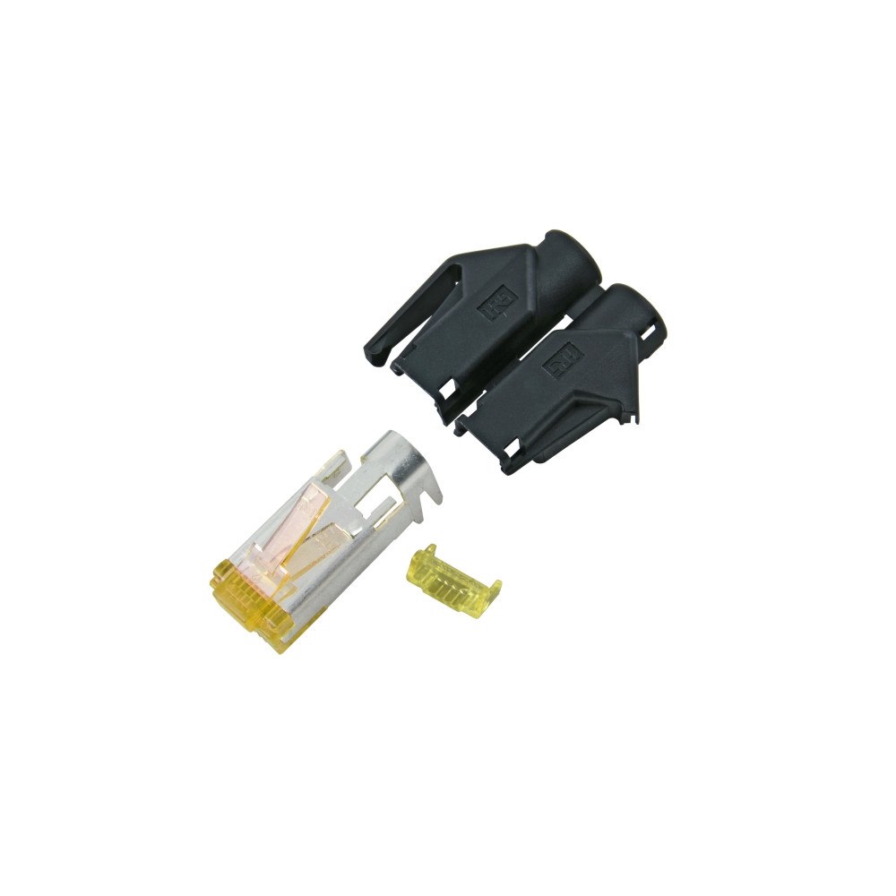 EFB Elektronik EFB Elektronik H7642.4-100, RJ-45, Svart, Hankoppling, Rak,...
