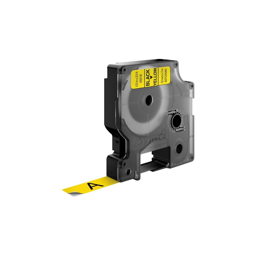 DYMO DYMO D1 Standard - etiketttejp - 1 kassett(er) - Rulle (1,2 cm x 7 m)
