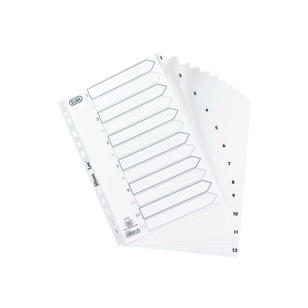 Elba ELBA StrongLine - avdelare - för A4 - vit