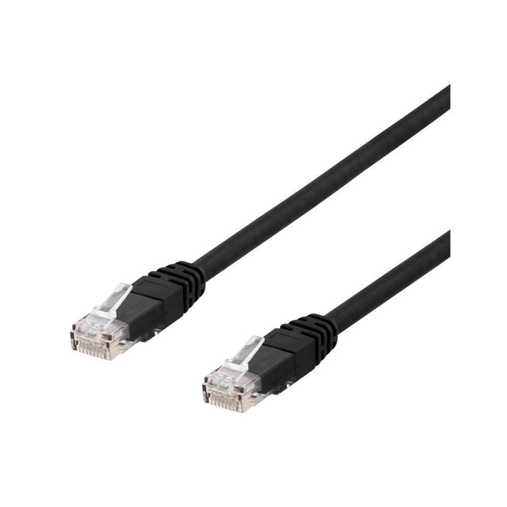 Deltaco DELTACO patch-kabel - 20 m - svart