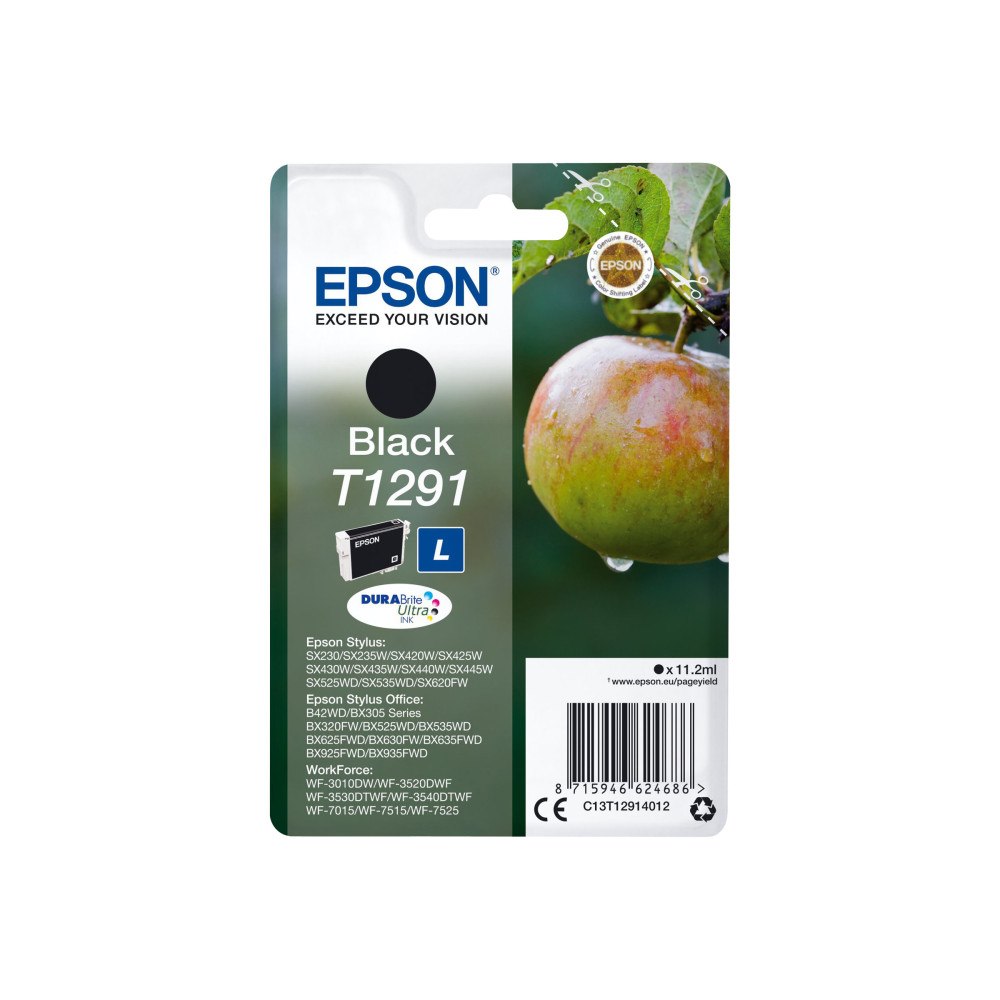 EPSON Epson T1291 - L-storlek - svart - original - bläckpatron
