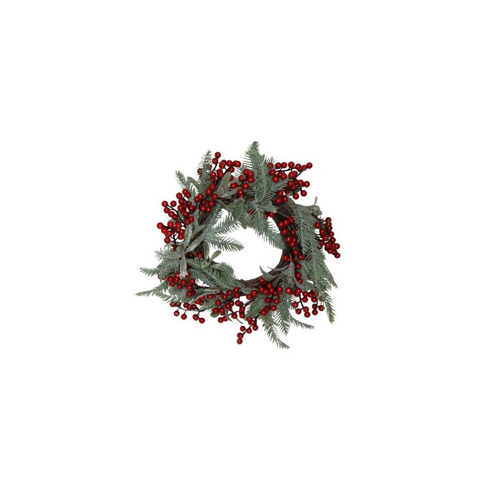 [NORDIC Brands] Krans grankvistar med bär 40cm