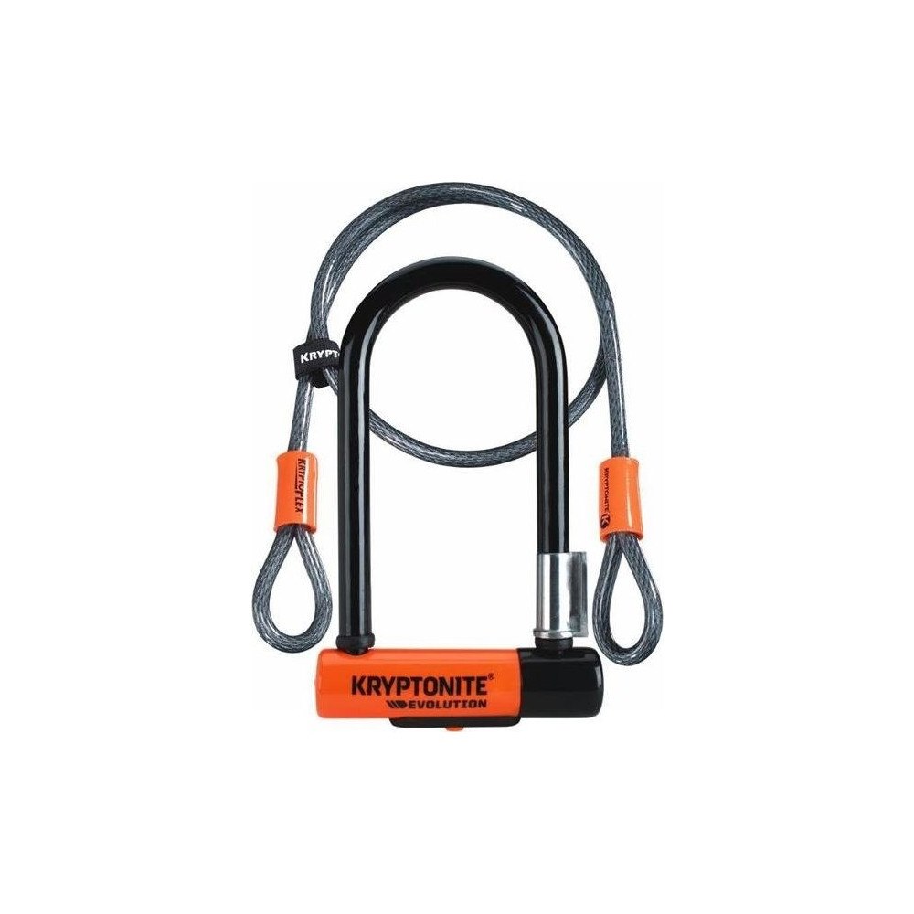 Kryptonite Kryptonite Zapięcie U-lock Evolution Mini 7 8.3x17.8 cm + li...