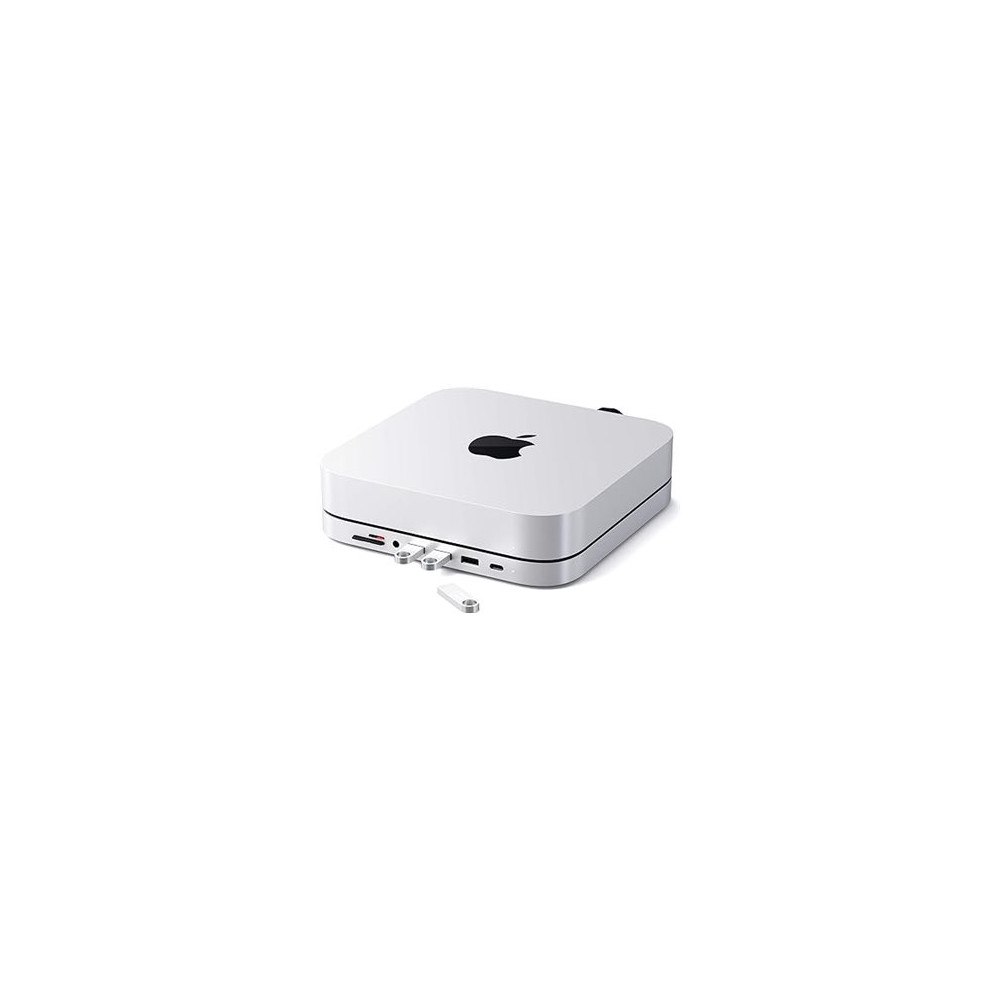 Satechi Satechi ST-ABHFS Type-C Aluminium Stand & Hub - dockningsstation - USB-C