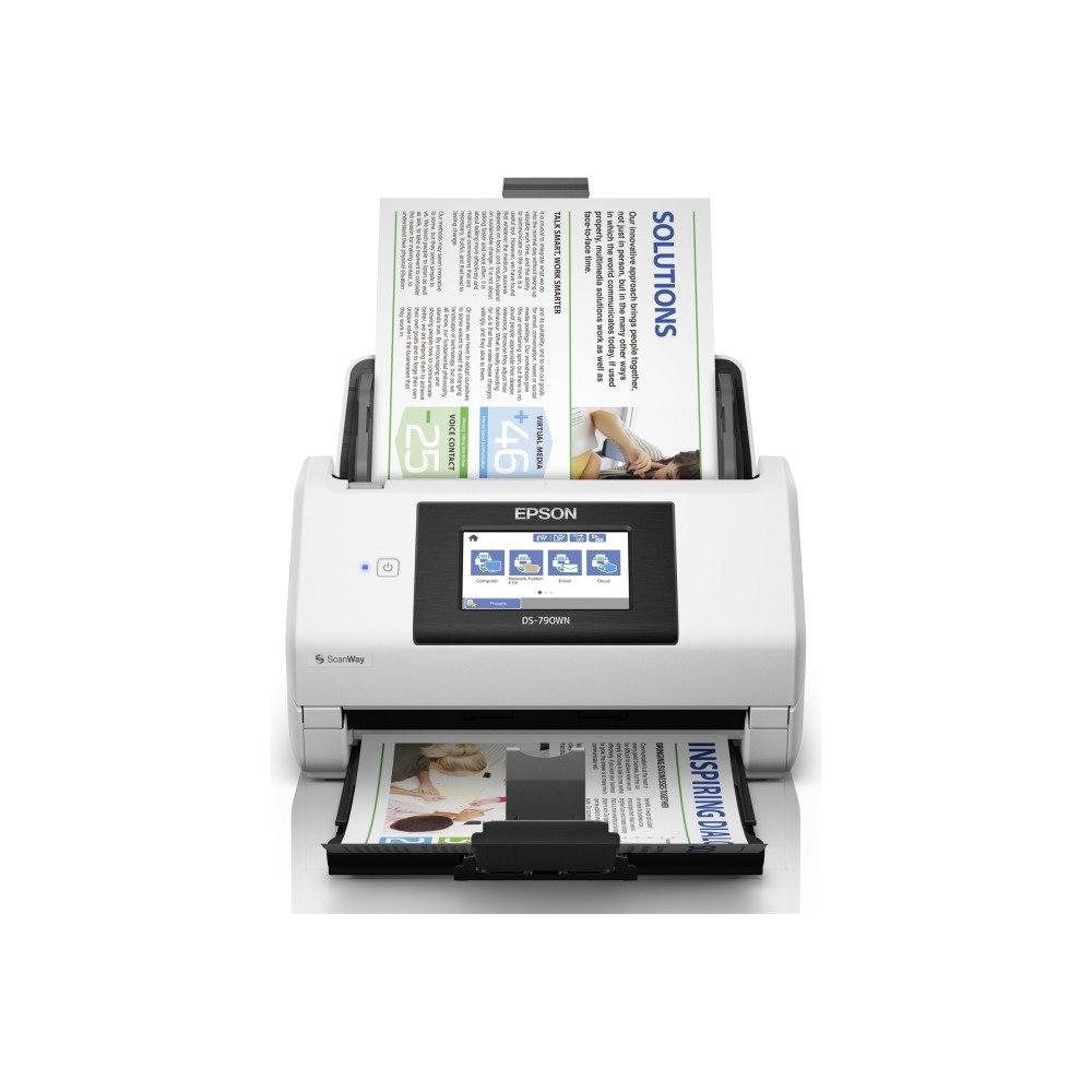EPSON Epson WorkForce DS-790WN - dokumentskanner - desktop - USB 3.0, Gigabit LAN, USB 2.0 (Host), Wi-Fi(n)