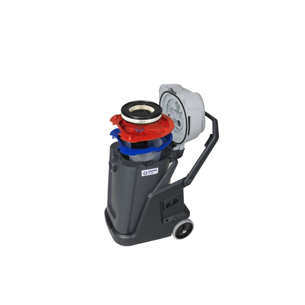 Nilfisk Nilfisk VL500 35, 1350 W, Trummdammsugare, Torr&våt, Dammpås...