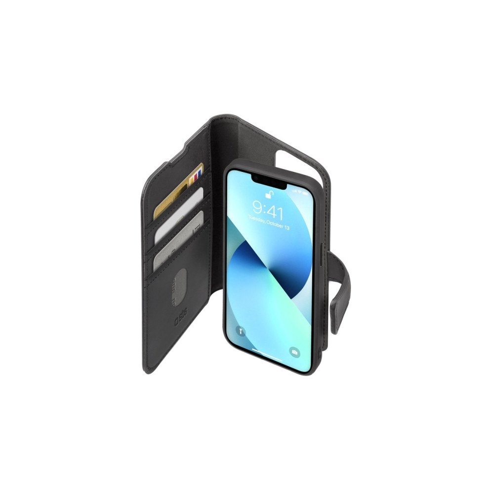 SBS SBS TEBKDETIP13K, Folio, Apple, iPhone 13, 15,5 cm (6.1"), S...