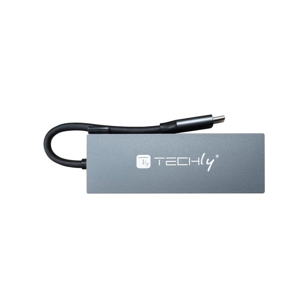 IC Intracom TECHly - dockningsstation - USB-C 3.2 Gen 1 - HDMI
