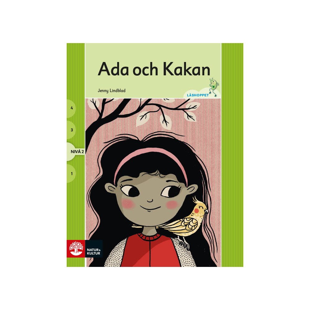 Jenny Lindblad Läshoppet Nivå 2 - Ada och Kakan, 4 titlar (häftad)