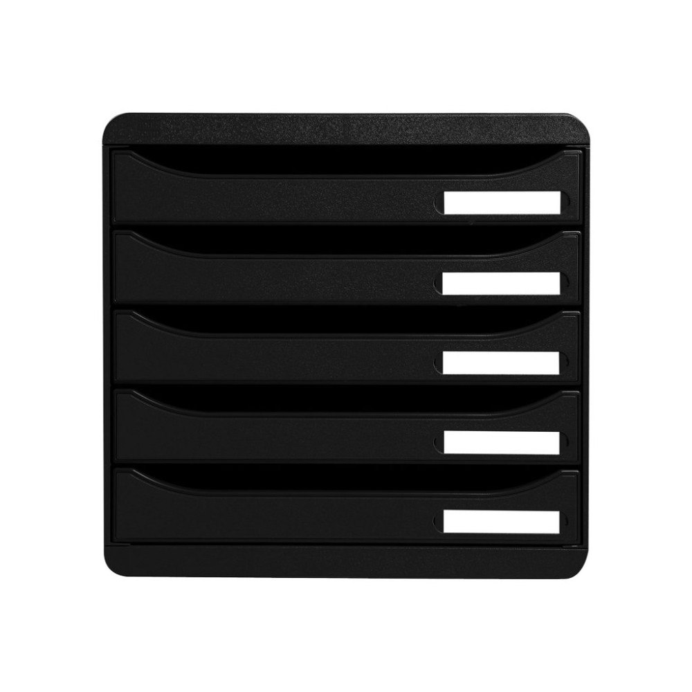 EXACOMPTA Exacompta BIG-BOX PLUS Classic - lådskåp - för A4 Plus - svart