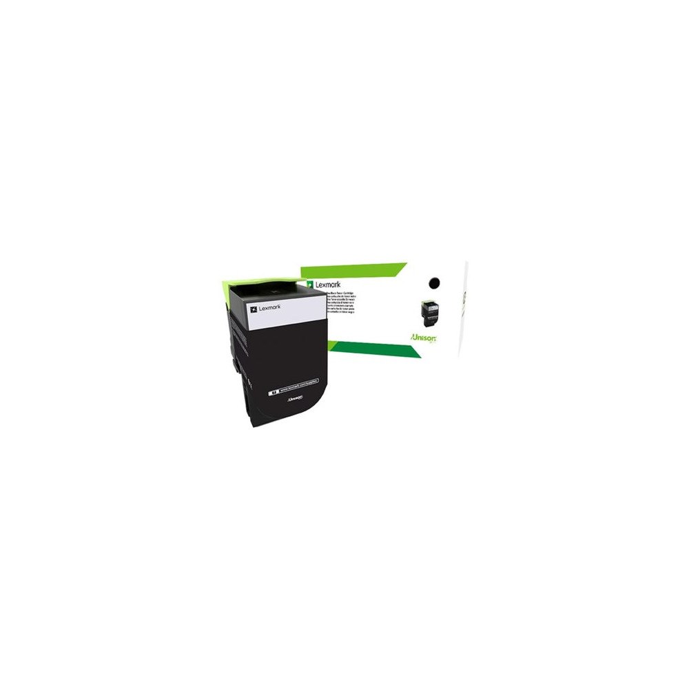 LEXMARK Lexmark - svart - original - tonerkassett