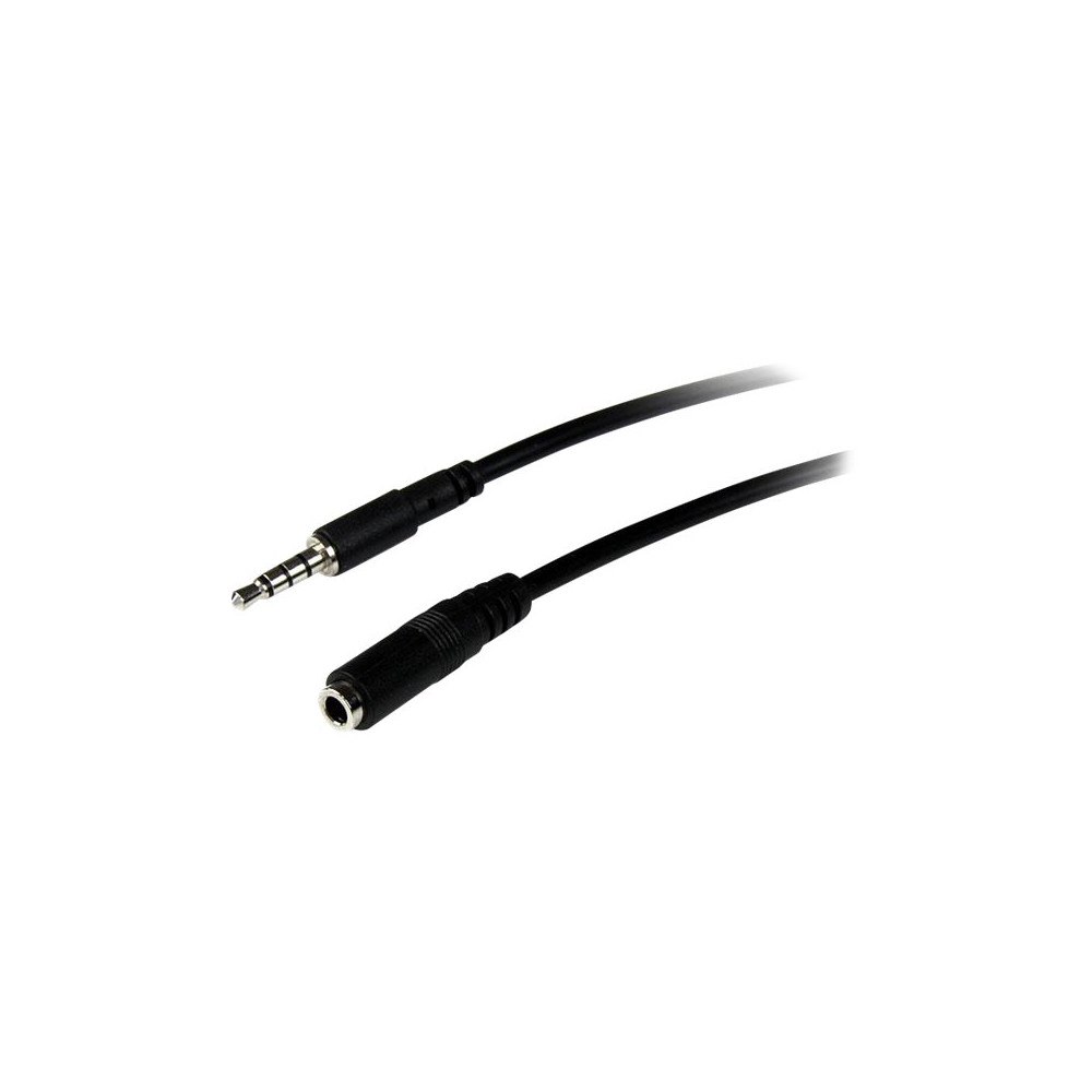 StarTech.com StarTech.com 1m 3.5mm 4 Position TRRS Headset Extension Cable - M/F - audio Extension Cable for iPhone (MUHSMF1M) - förl...
