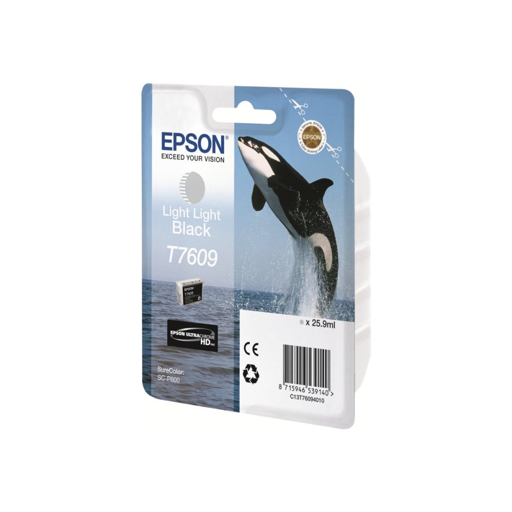 EPSON Epson T7609 - light light black - original - bläckpatron