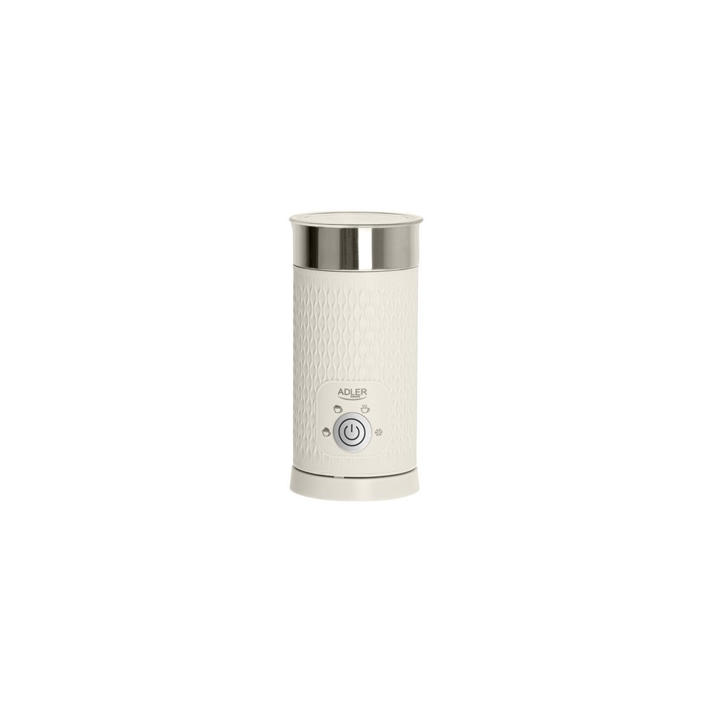 ADLER Adler AD 4495, Automatisk mjölkskummare/värmare, Beige, 130...