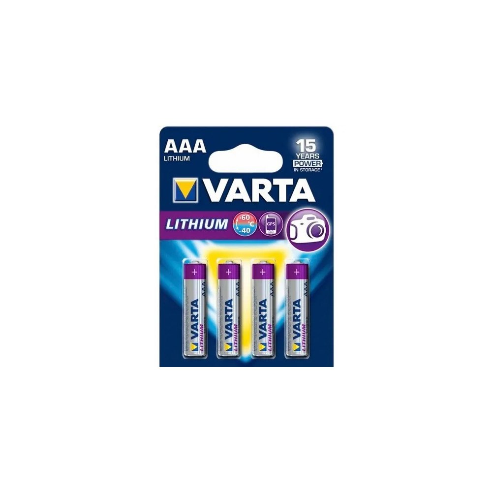Varta Varta Professional batteri - 4 x AAA - Li