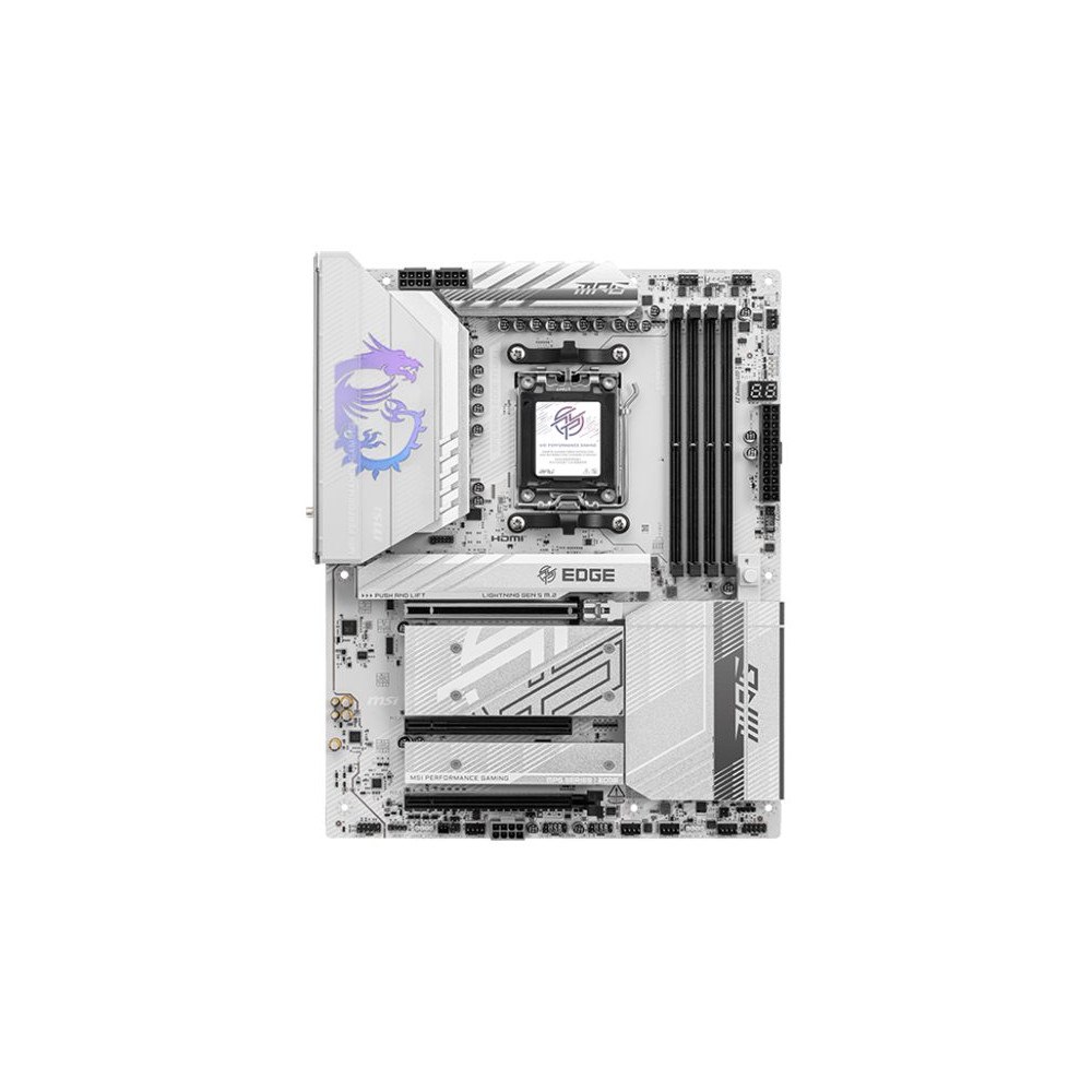 MSI MSI MPG B850 EDGE TI WIFI - moderkort - ATX - Socket AM5 - AMD B850