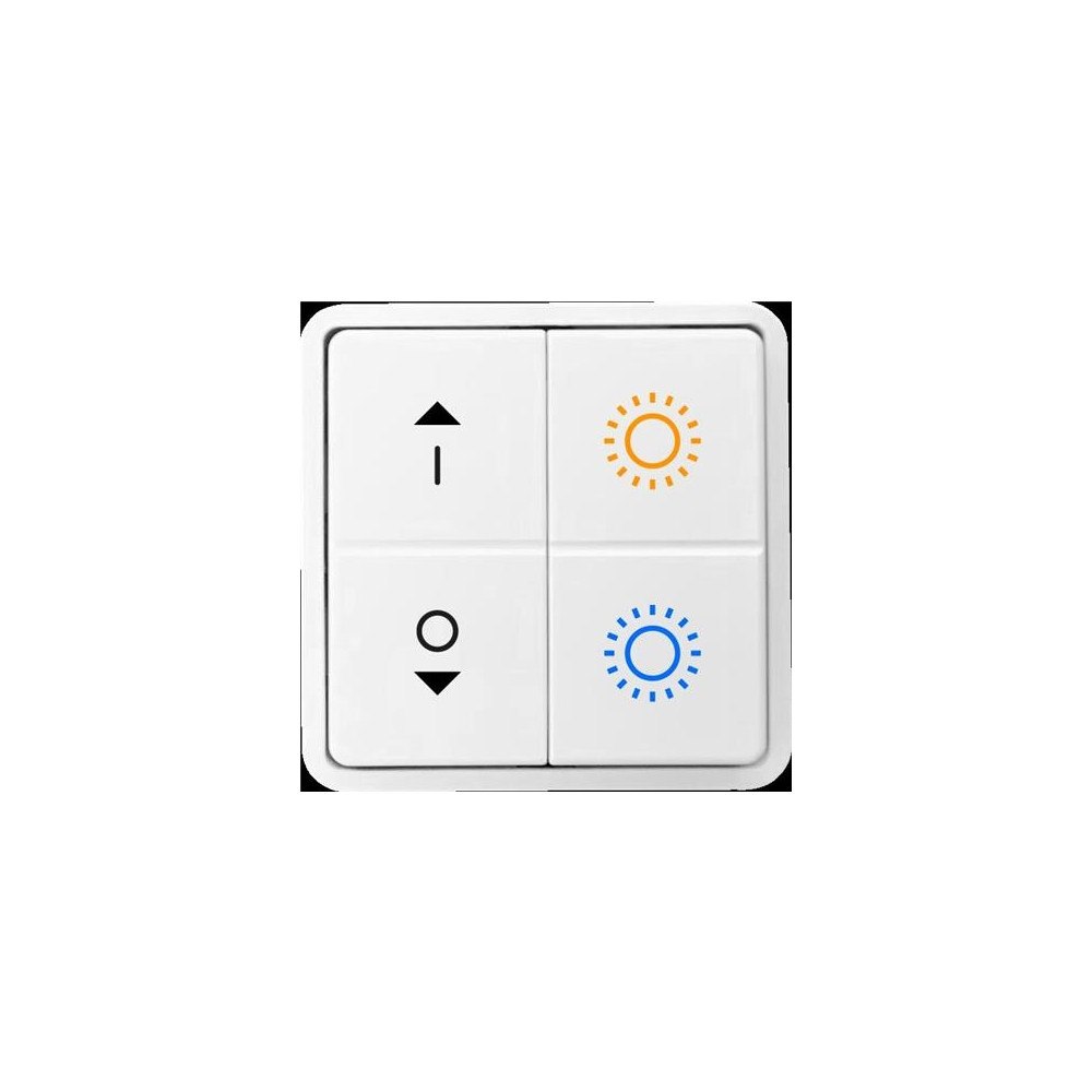 Solar Plus Trådløst bluetooth tryk med 4 taster, som giver mulighed for...