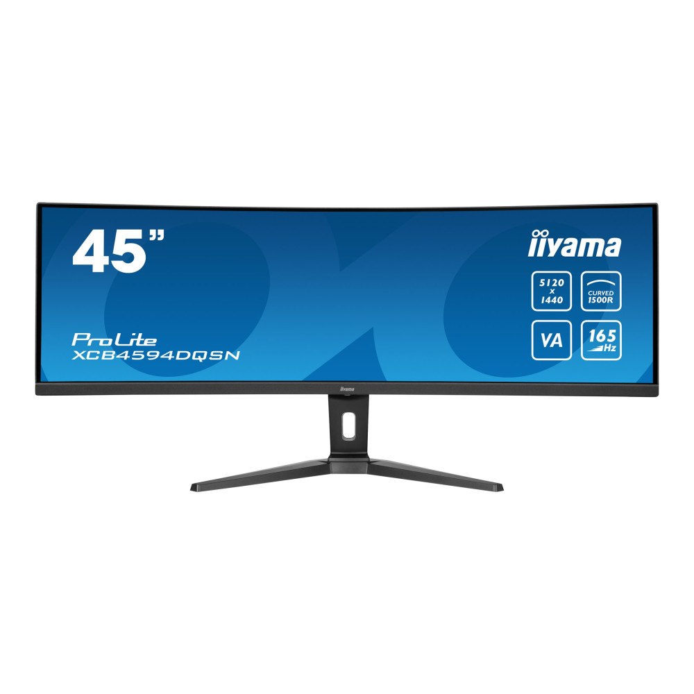 Iiyama iiyama ProLite XCB4594DQSN-B1 - LED-skärm - böjd - 44.5" - HDR