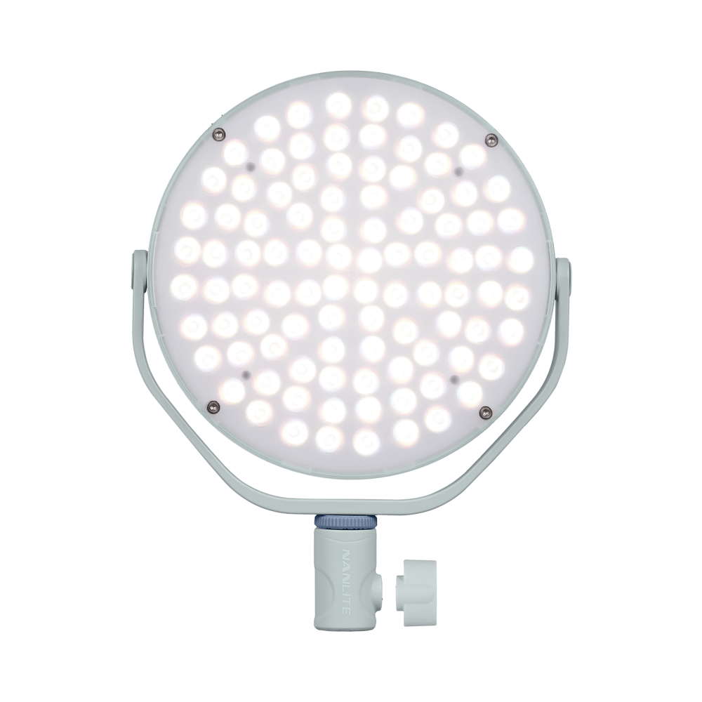 NANLITE Nanlite Miro 30c LED Full-color Round Panel Light (Mint Blue)