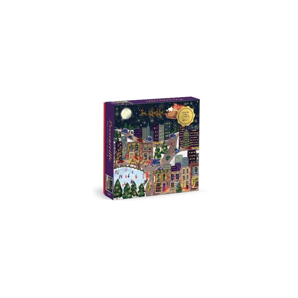 Galison Joy Laforme Presentville 500 Piece Foil Puzzle (bok, eng)