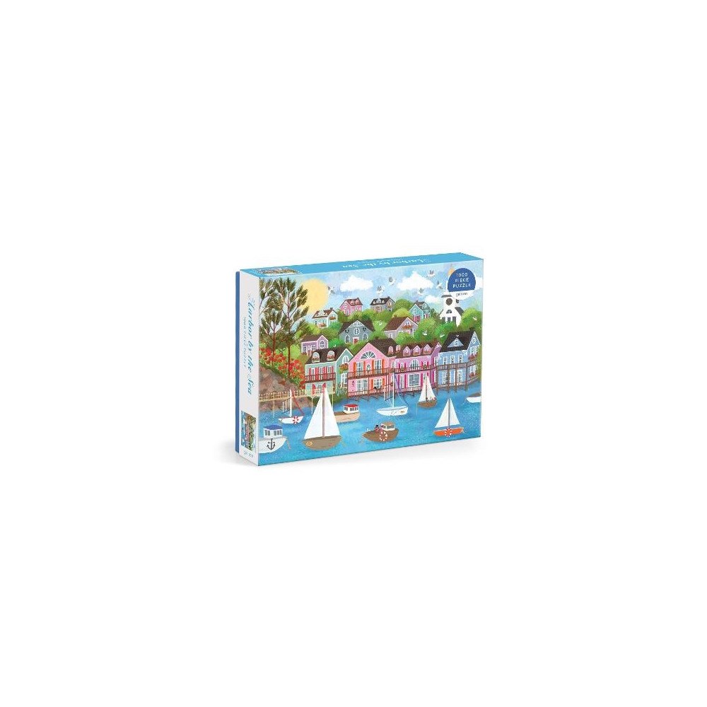 Galison Joy Laforme Harbor by the Sea 1000 Piece Puzzle (bok, eng)