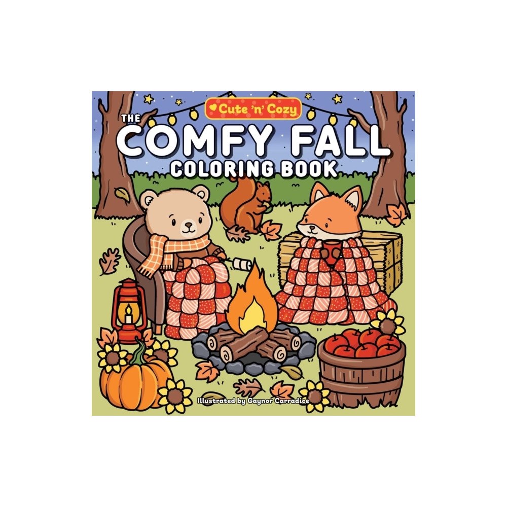 Simon & Schuster UK The Comfy Fall Coloring Book (häftad, eng)