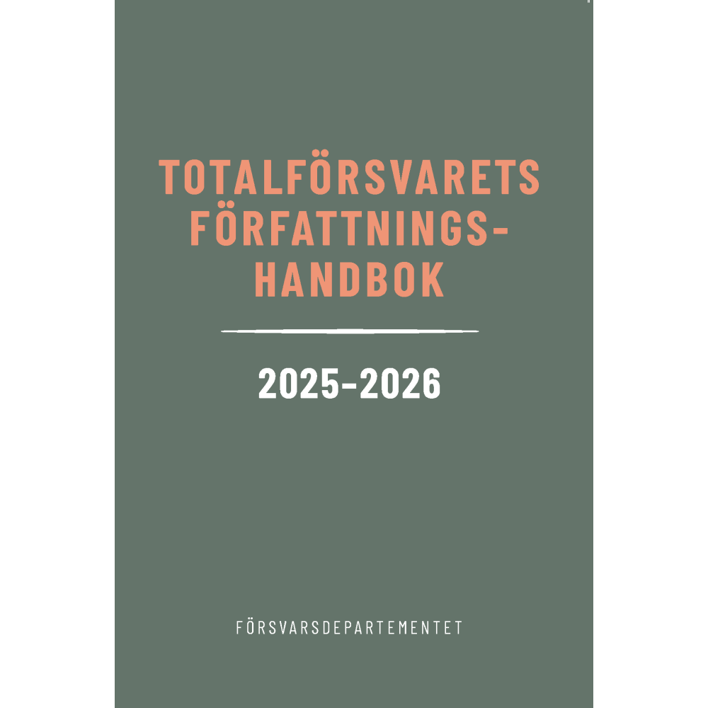 Norstedts Juridik Totalförsvarets författningshandbok 2025/26 (häftad)
