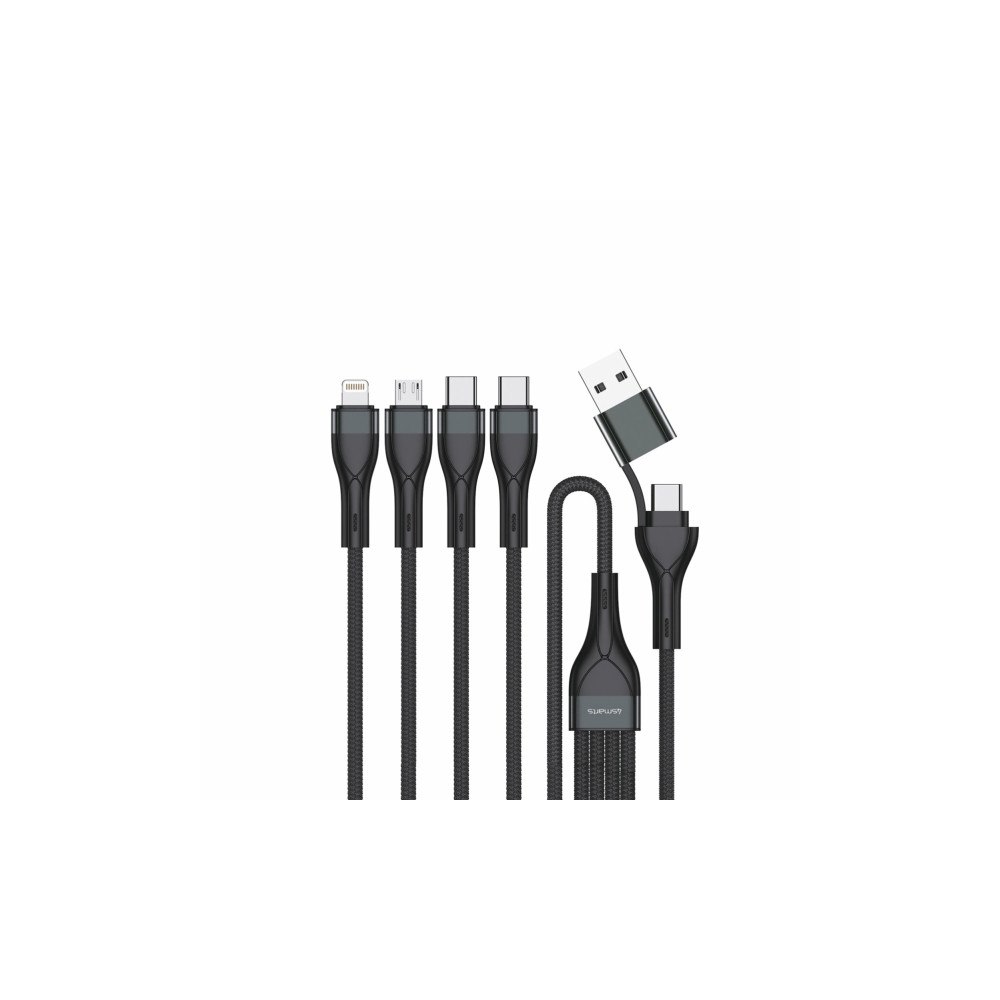 4smarts 4smarts 541023, 1,2 m, USB A/USB C, USB C/Micro USB-A/Lightn...