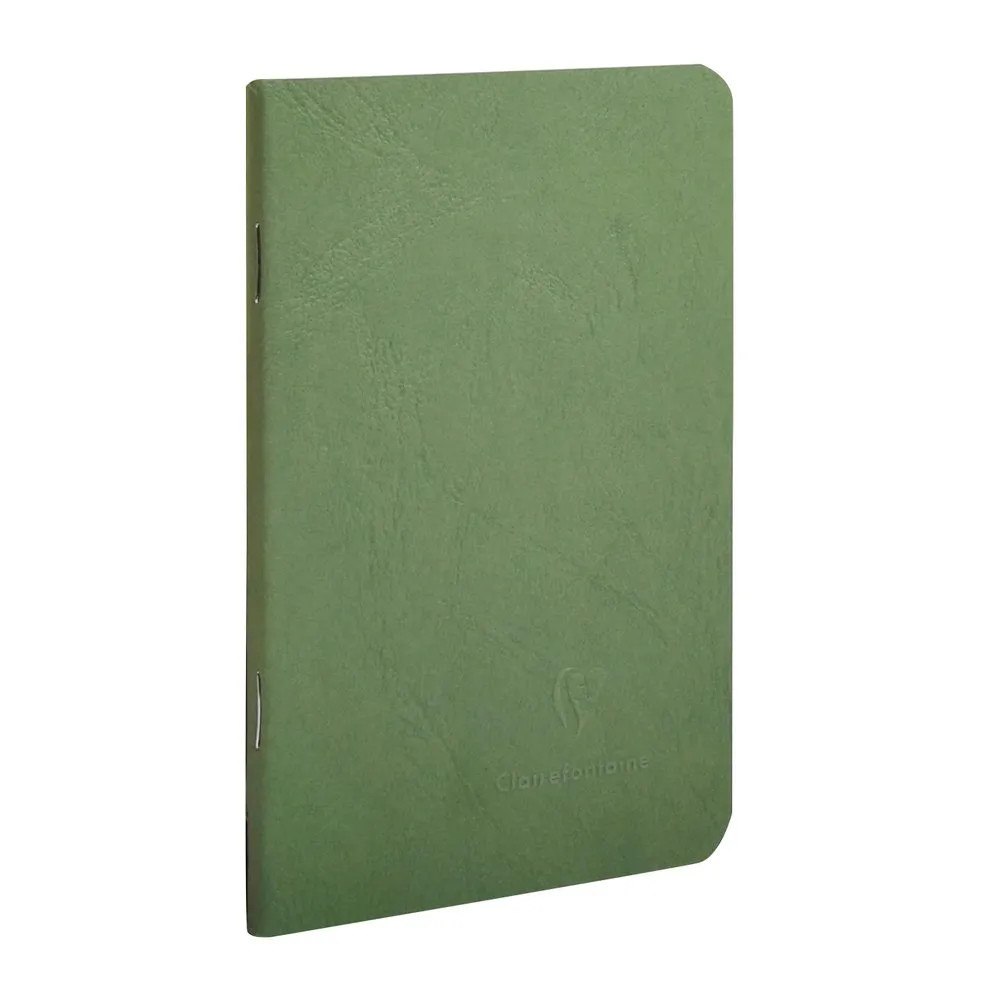 Clairefontaine Clairefontaine "Age Bag" Green Notebook 9x14cm, 96 sidor/48...