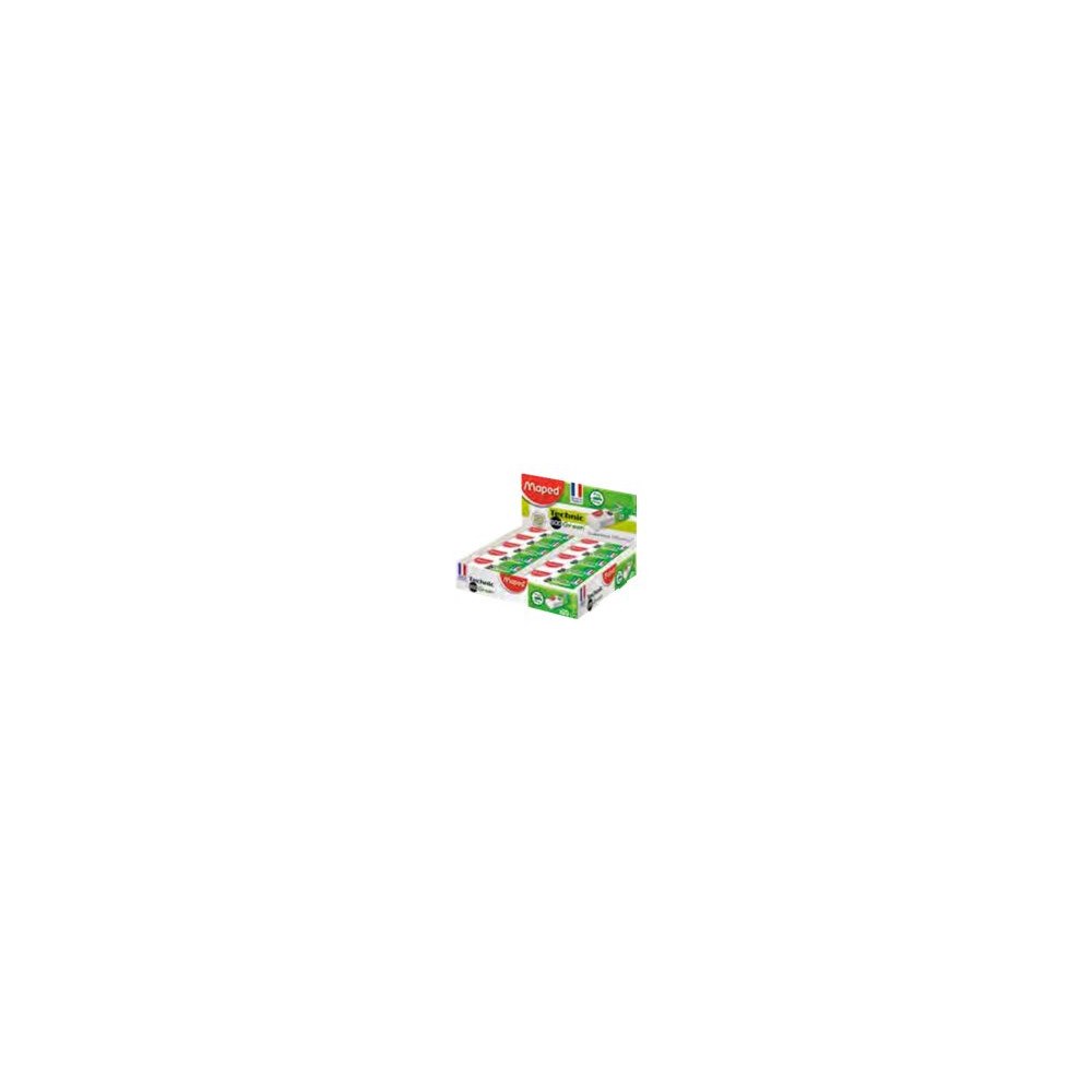 Maped Maped Technic 600 Green - radergummi - 2.18 x 1.2 x 6.1 cm (paket om 20)