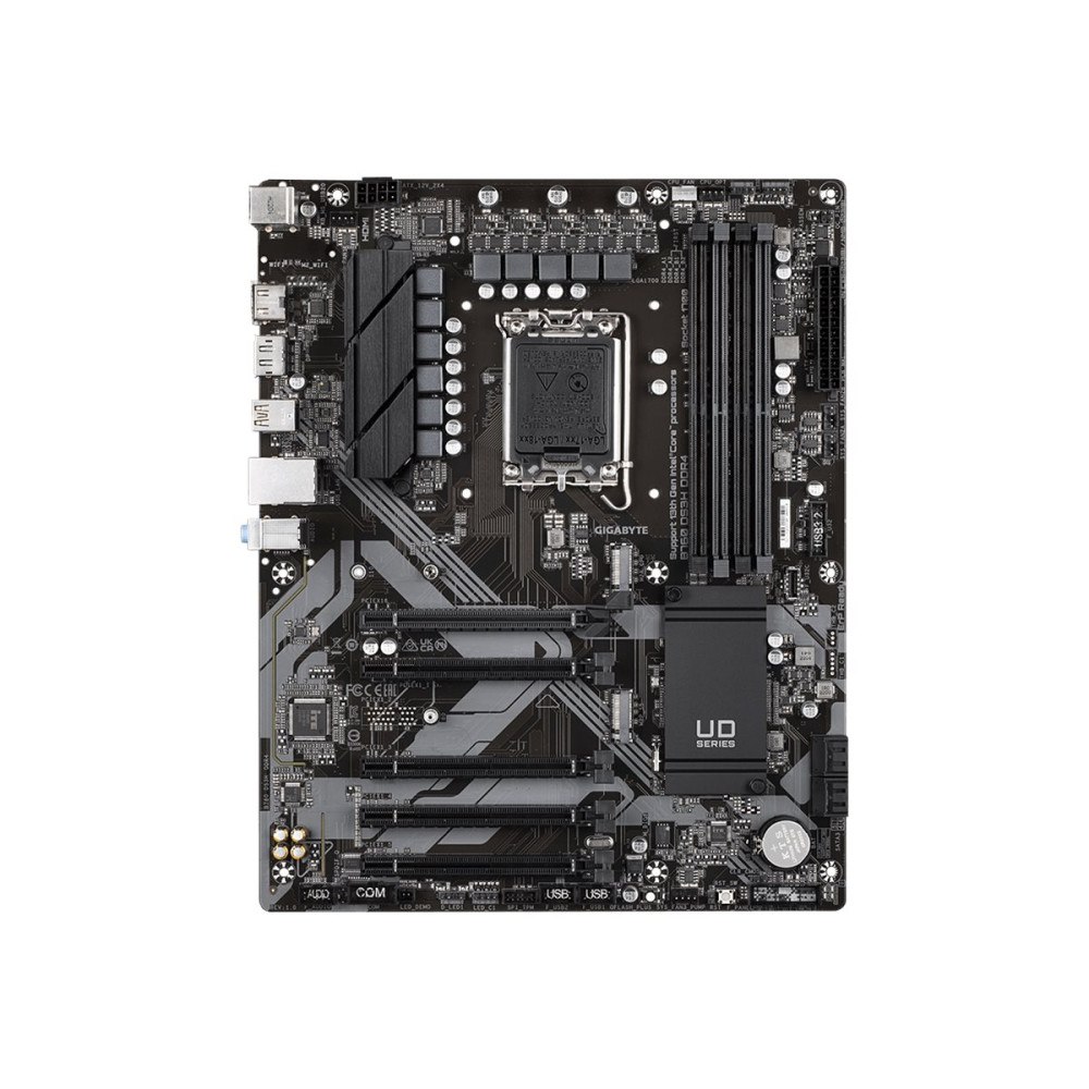 Gigabyte Technology Gigabyte B760 DS3H DDR4 - 1.0 - moderkort - ATX - LGA1700-uttag - B760