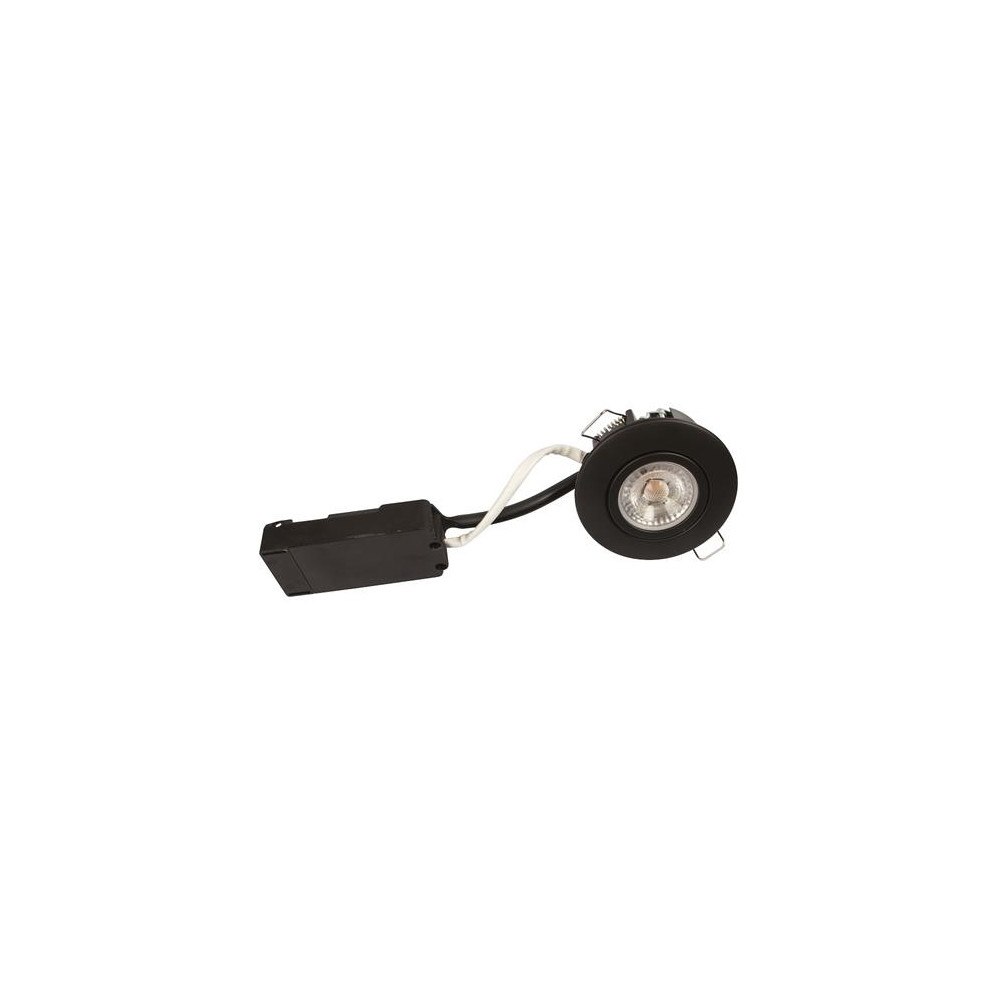 Scan Products  D.T. Luna low profile downlight ISO matt svart 3000K 370 lm 6,2 W...